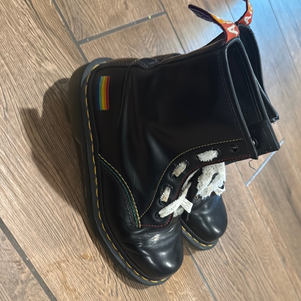 Dr. Martens Black Chunky Sole Boots